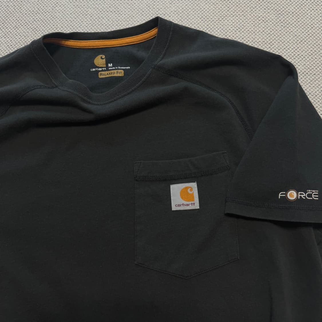 칼하트 릴렉스 핏 포켓 반팔티 상품이미지2