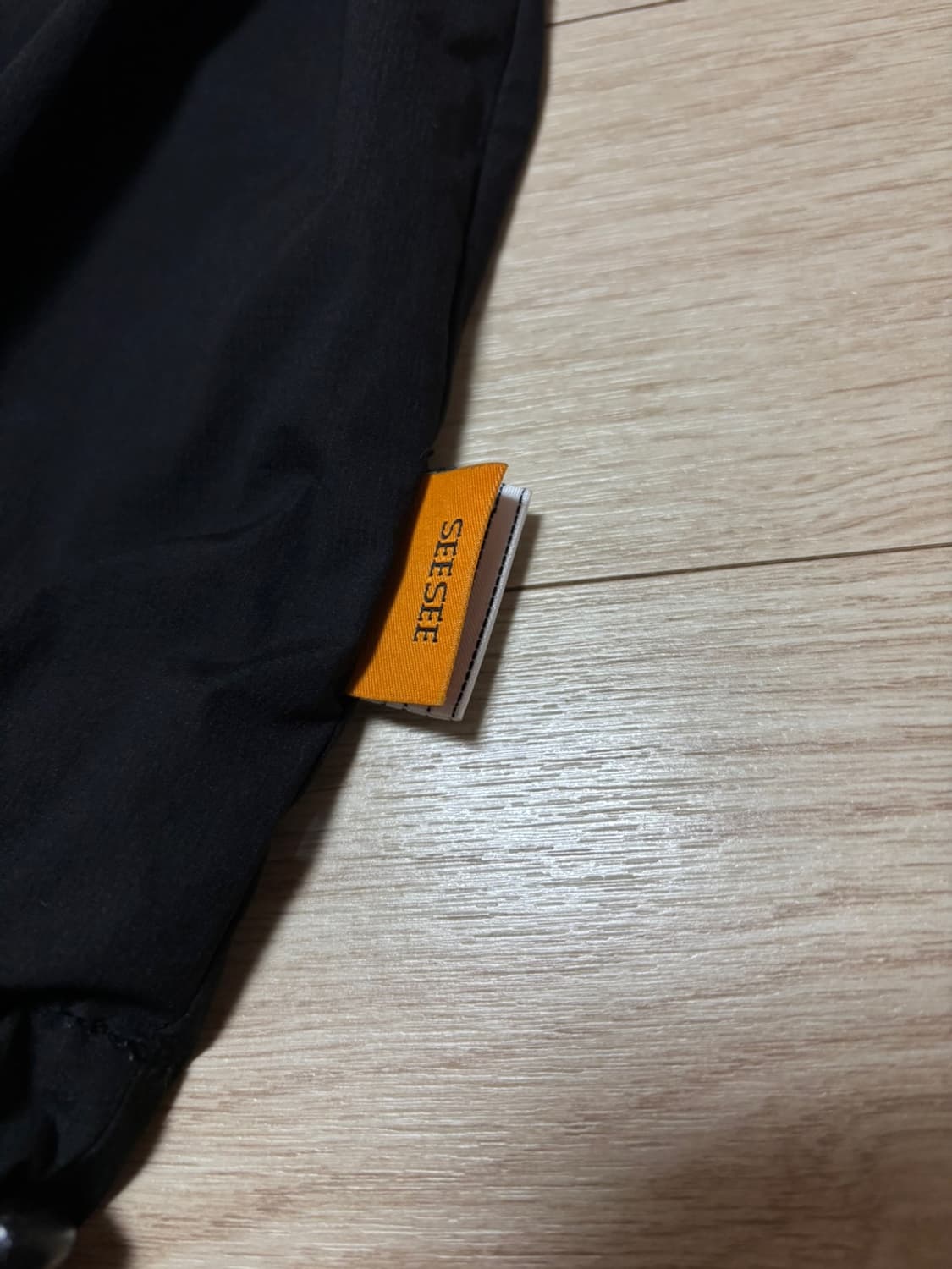 SEESEE x S.F.C x YGM 빅 나일론 크루넥 블랙 XL 상품이미지4