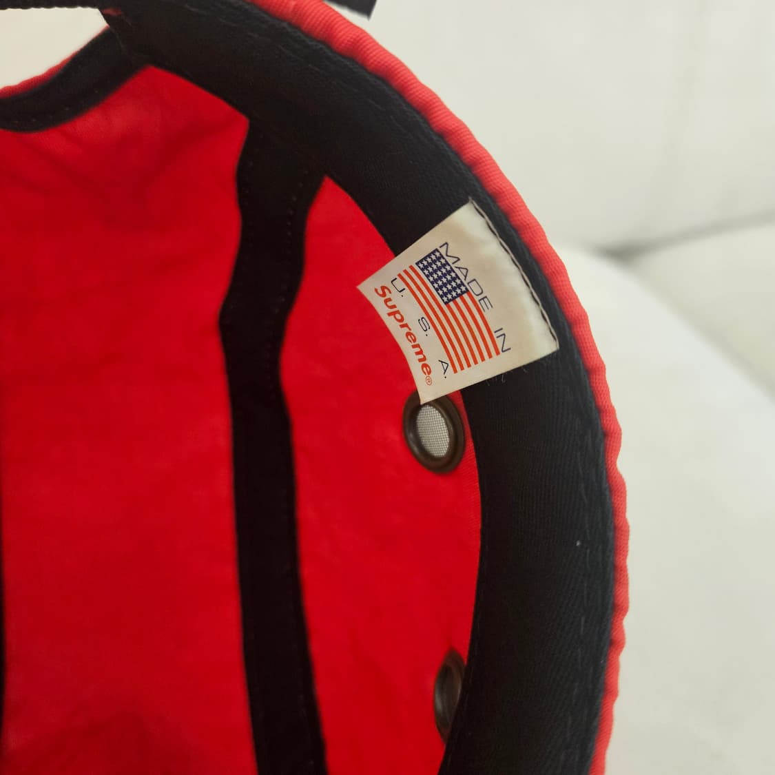 Supreme camp cap Red 상품이미지6