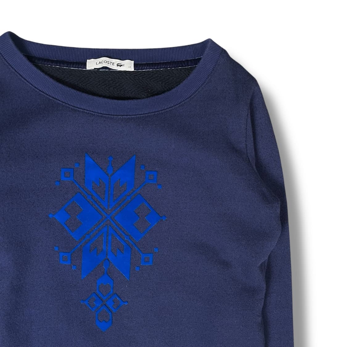라코스테 네이비 블루 크루넥 스웨트 맨투맨 34 상품이미지3