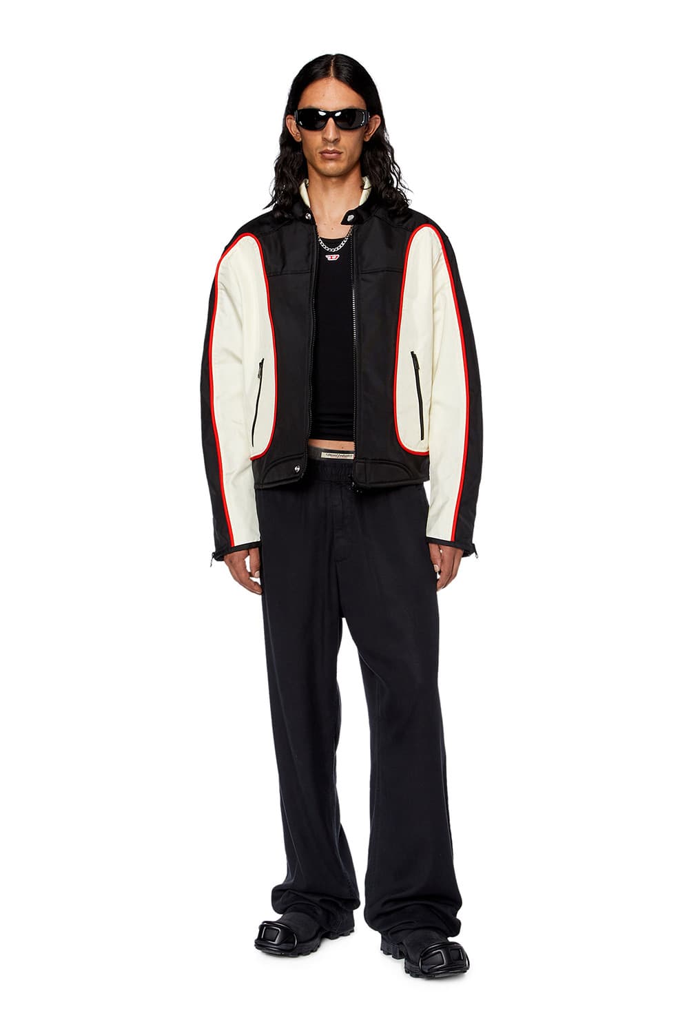 Diesel J-Blink 디젤 바이커 자켓 블랙 L 상품이미지8