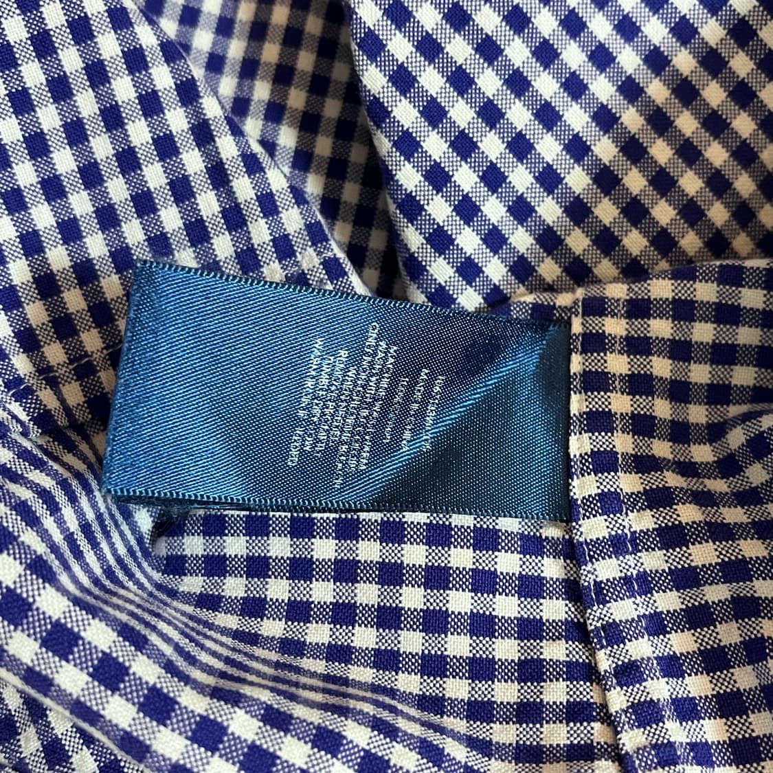 [정품] 폴로 블루 / 버건디포니 체크 셔츠 [ 2 ] 상품이미지6