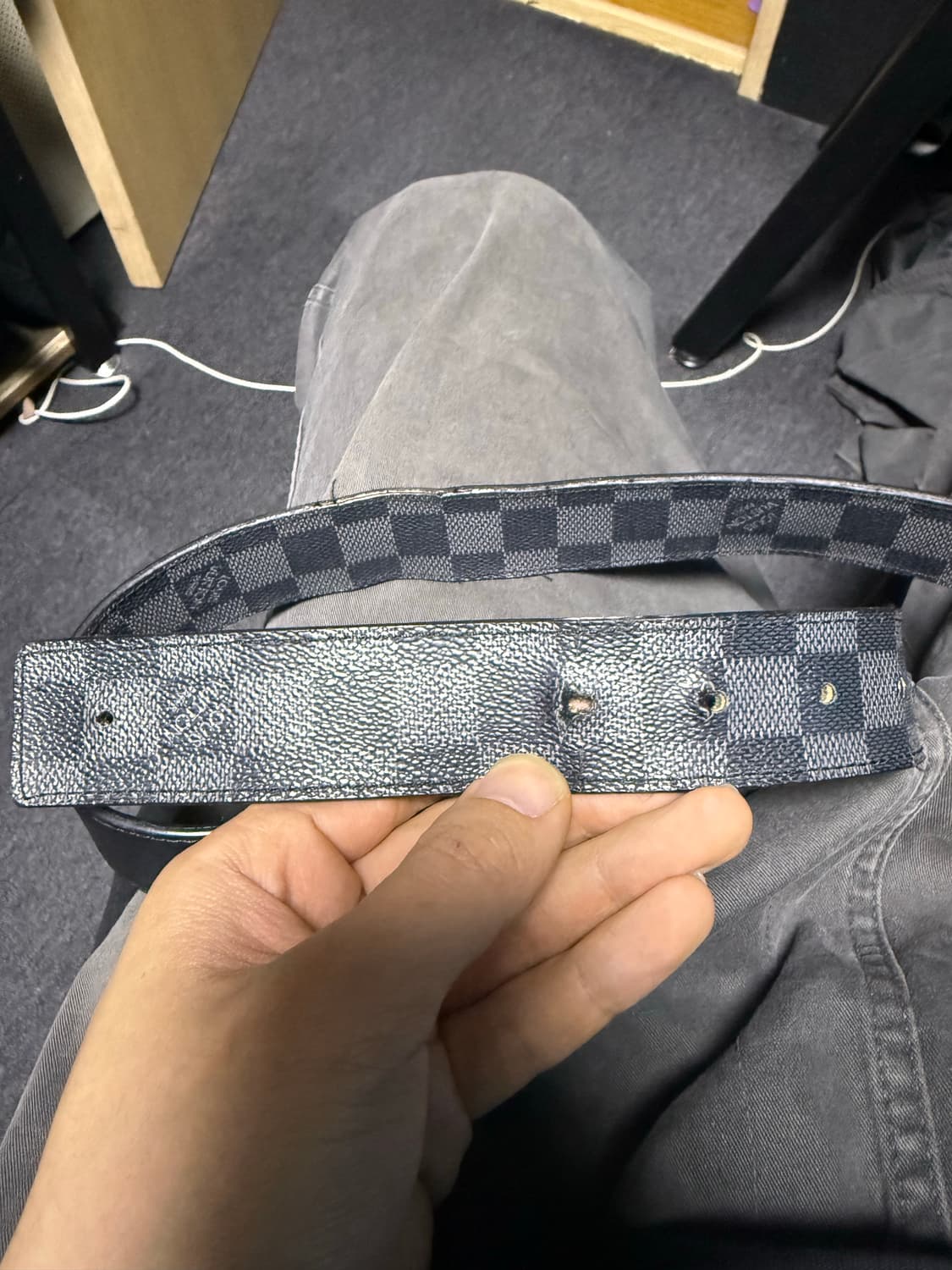 루이비통 다미에 인벤쳐 리버시블 벨트 상품이미지2