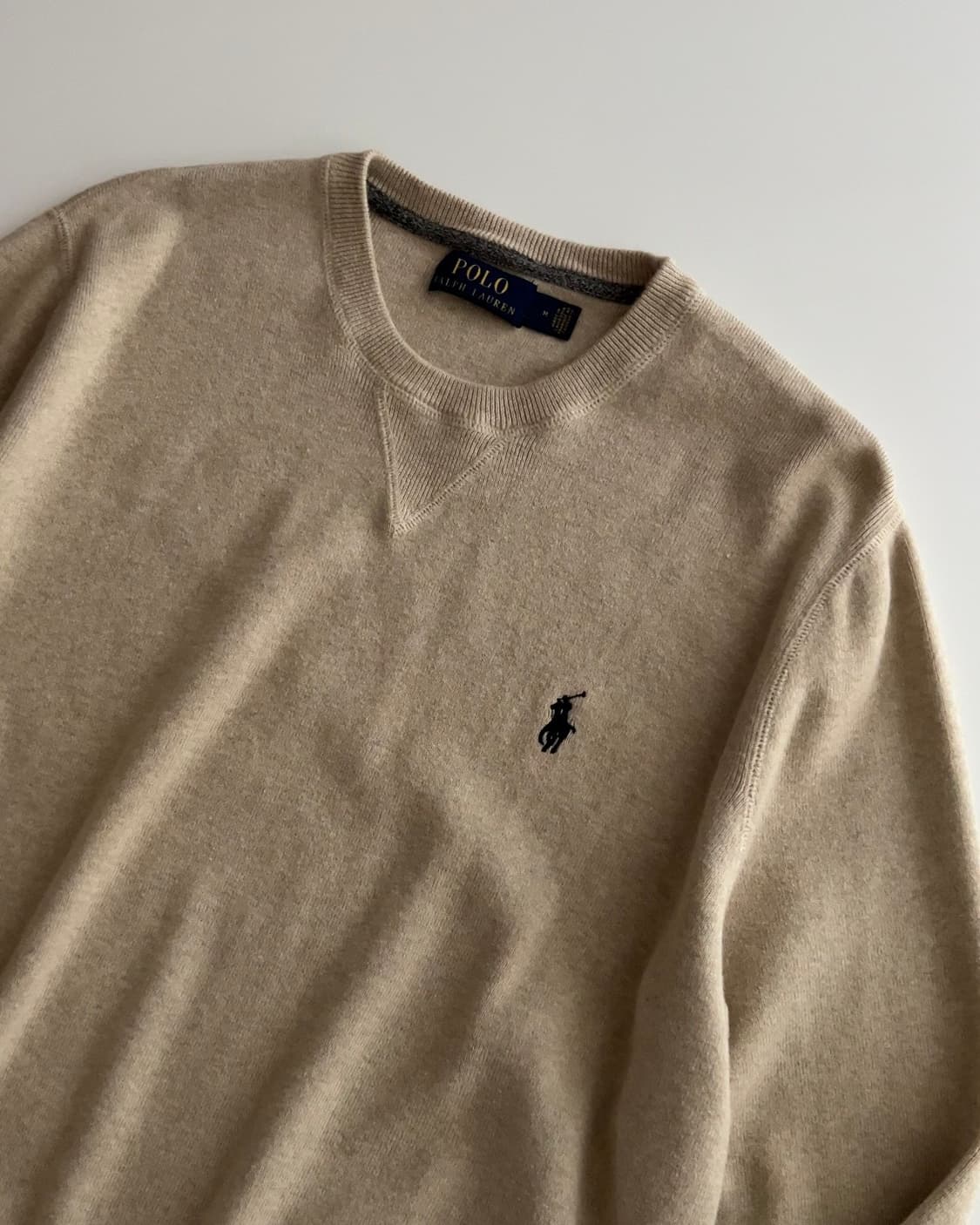 폴로 랄프로렌 라운드넥 니트 M 상품이미지3