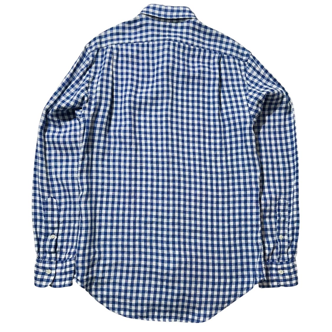 폴로 랄프로렌 린넨 깅엄 체크 셔츠 상품이미지2