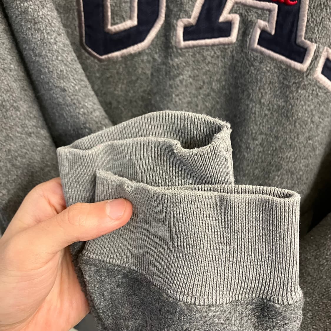 N44 올드 갭 플리스 후드티 상품이미지5