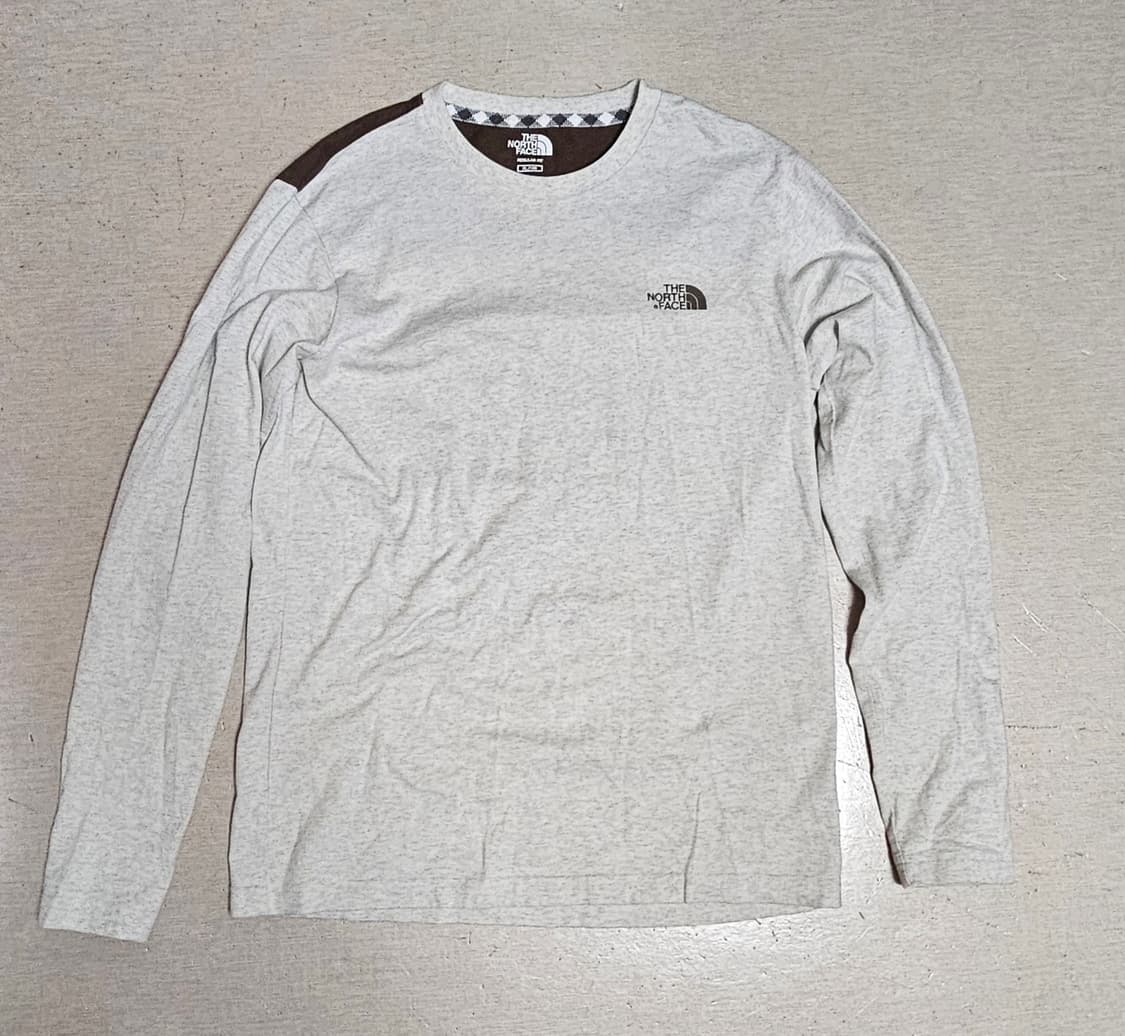 🤎노스페이스 롱슬리브XL/오트밀 브라운 상품이미지3