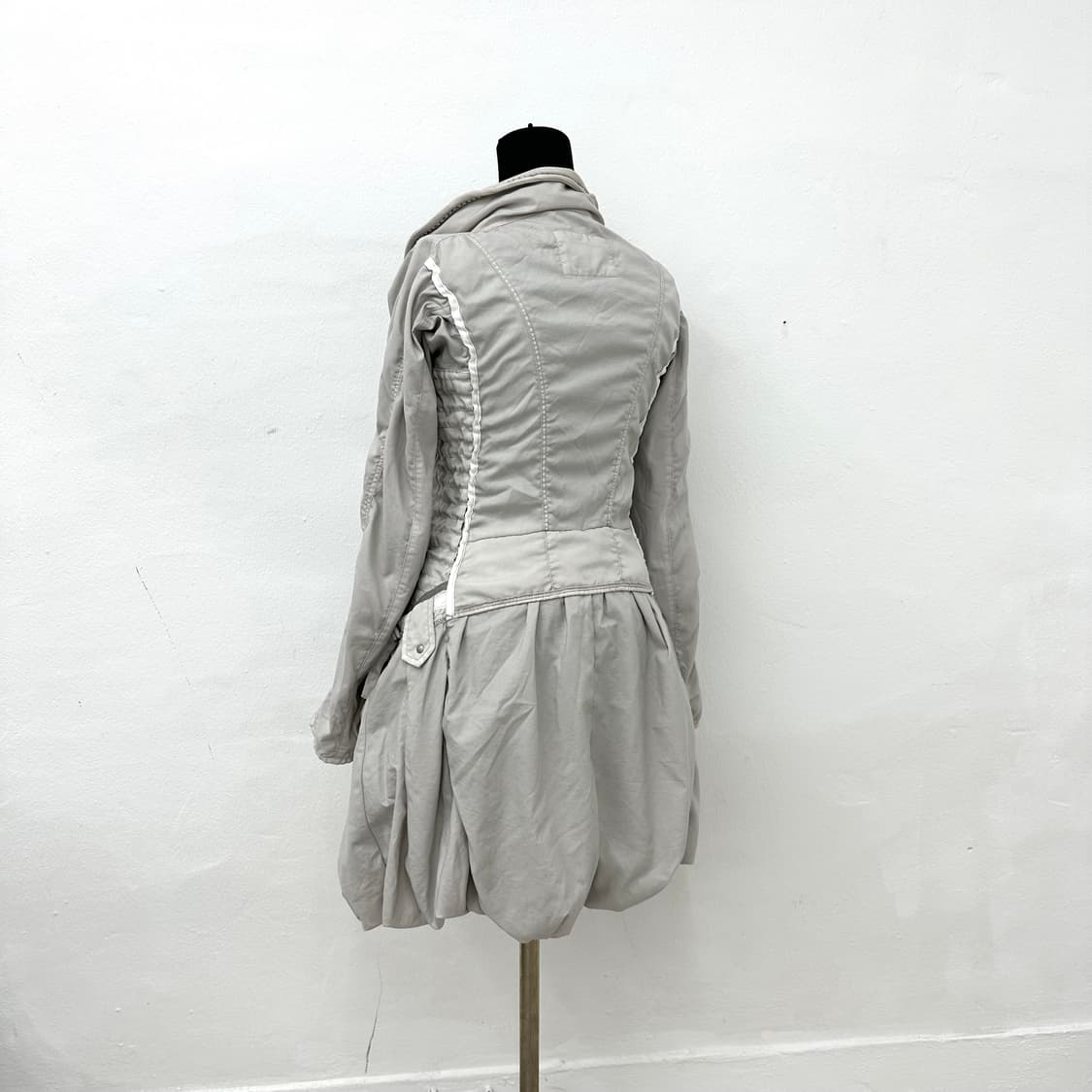 Marithe Francois Girbaud shirring coat 상품이미지3