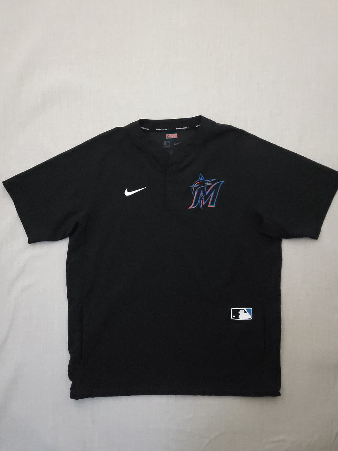 나이키 마이애미 말린스 MLB 반팔 티셔츠 블랙 L 상품이미지1