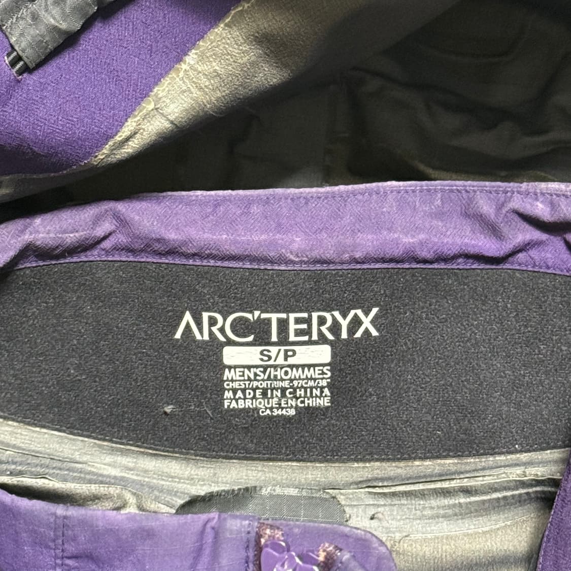 S 아크테릭스 고어텍스 퍼플 베타 LT 자켓 상품이미지4