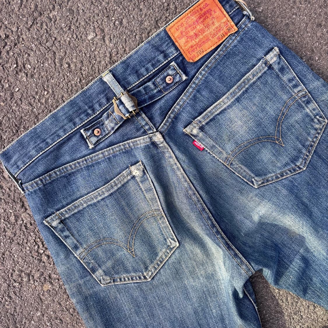 90년대 일본 리바이스 702-xx 빅e 셀비지 상품이미지9