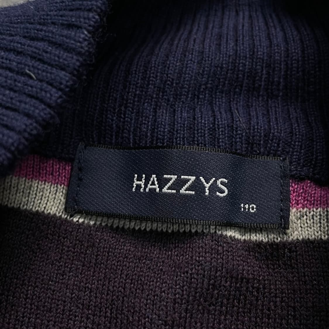 100 헤지스 니트집업 상품이미지3