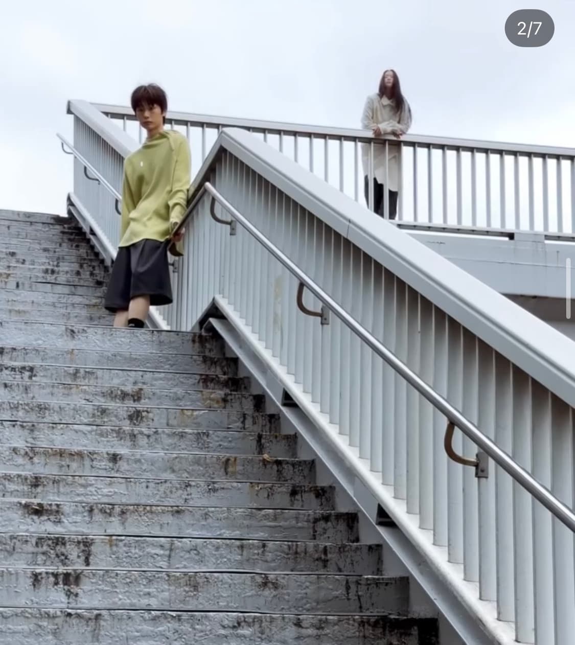 할로미늄 Halominium oversized waffle hoodie 상품이미지1