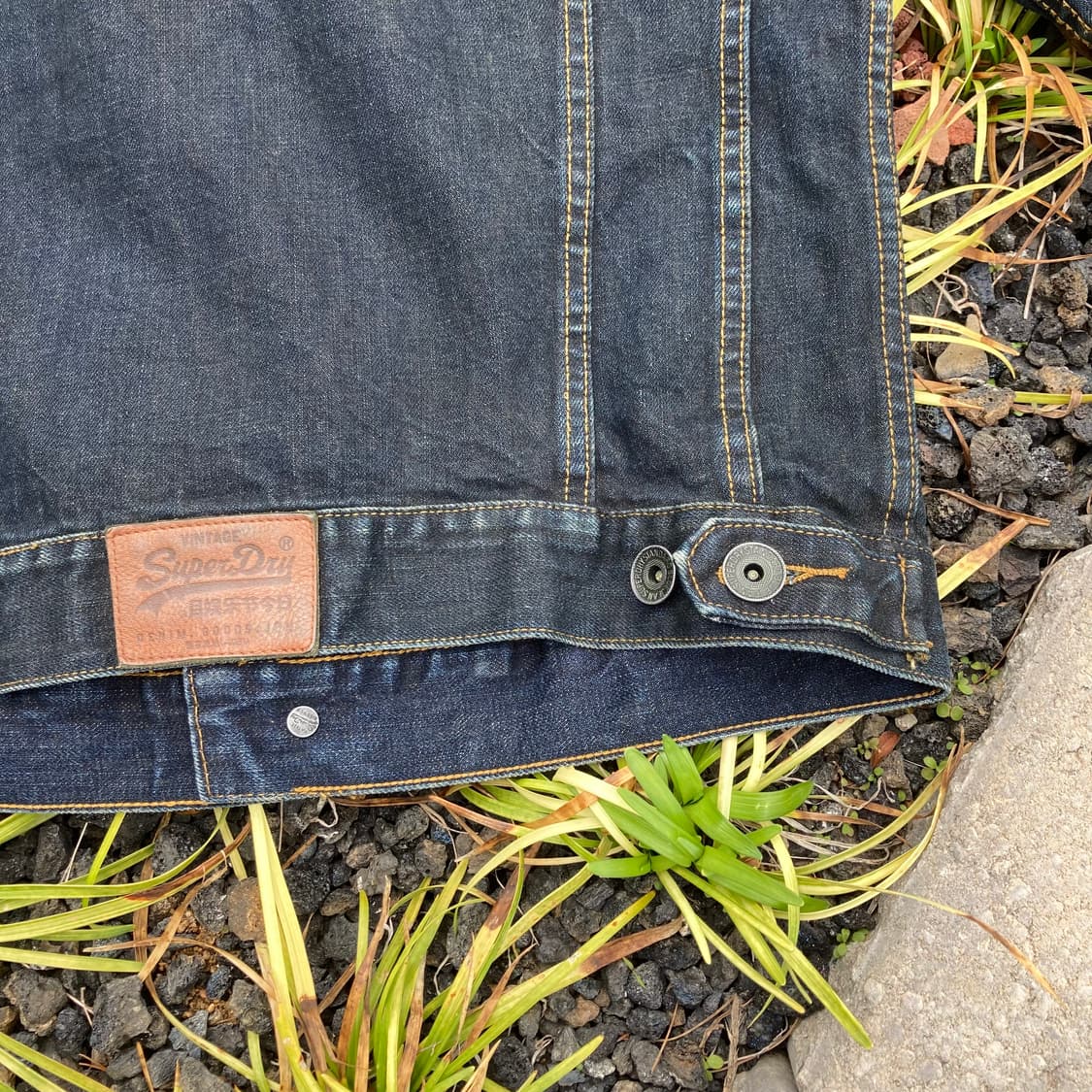 수퍼드라이 슈퍼드라이 빈티지 데님 자켓 청자켓 상품이미지4