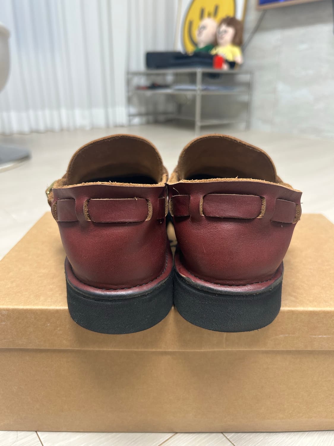 오로라 미들잉글리쉬 버건디 9.5D 상품이미지4