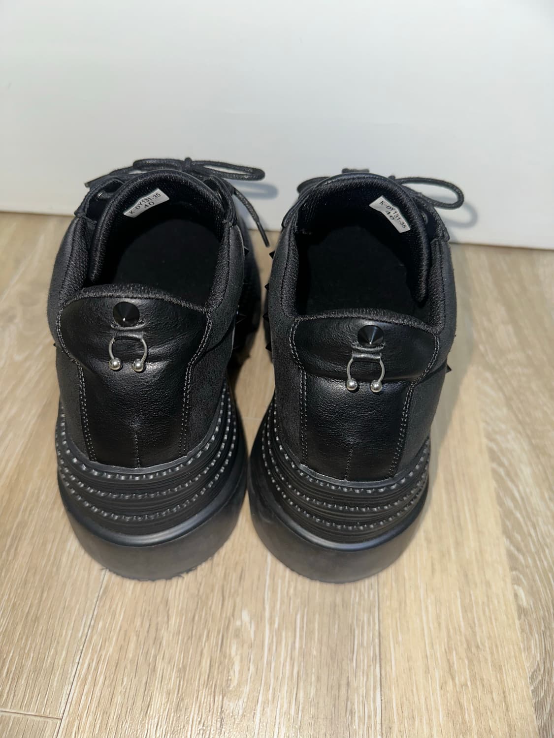 고스펑크 통굽 신발 상품이미지5