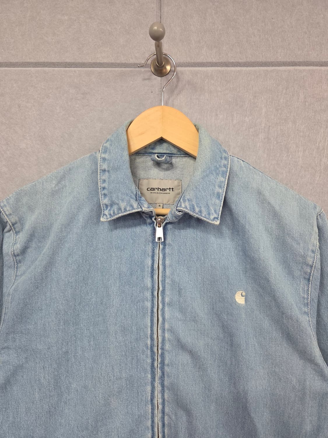 Carhartt WIP 매디슨 데님 자켓 라이트블루 상품이미지2