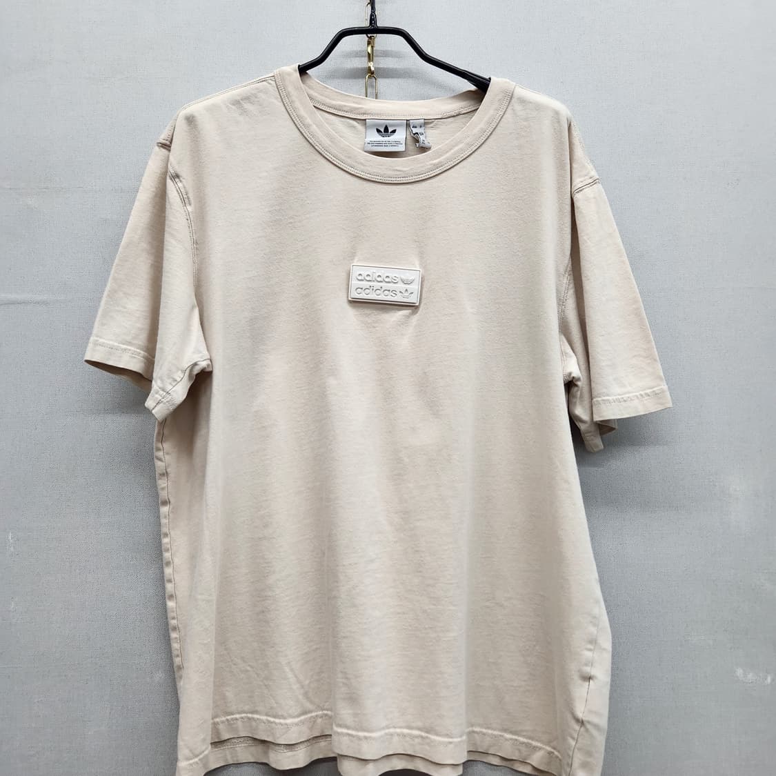 아디다스 더블로고 와펜 반팔티 2XL(L) 상품이미지1