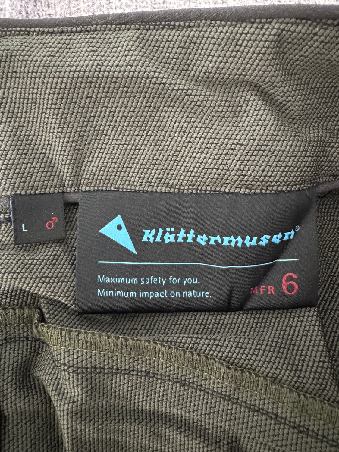 [L] 클라터뮤젠 Misty 2.0 남성 바지 블랙 새상품 상품이미지7