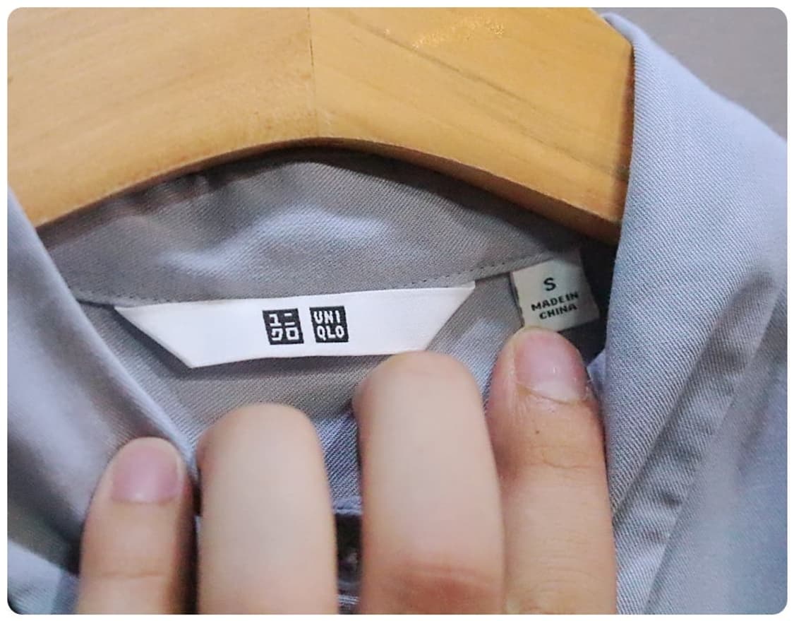 [S] 유니클로 레이온 셔츠 블라우스 상품이미지6
