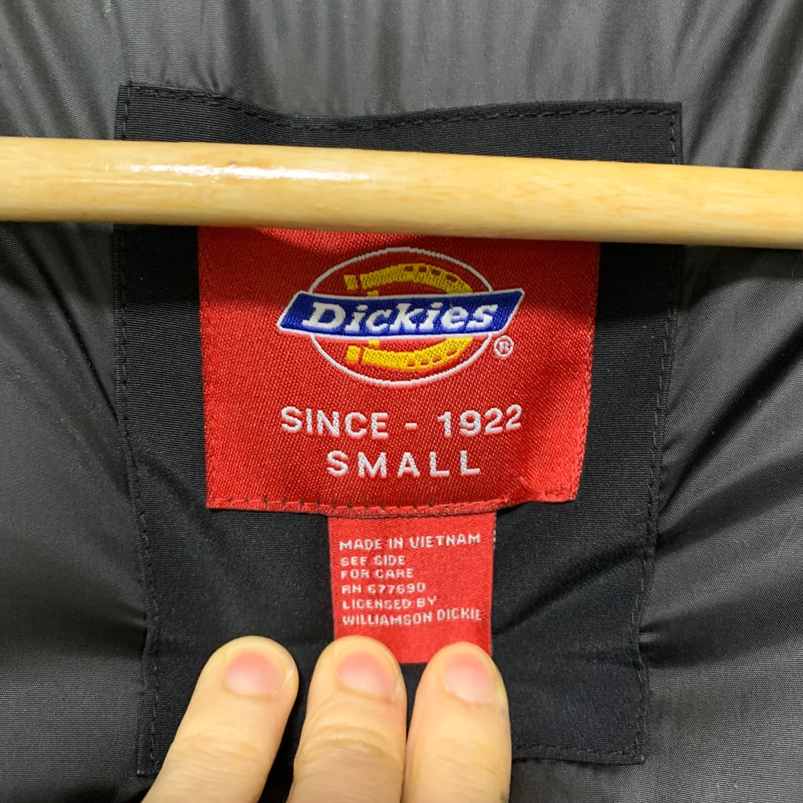 디키즈 후드 패딩 점퍼 블랙 s 빈티지 숏패딩 상품이미지6