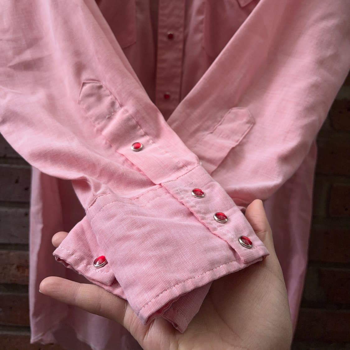 70~80s USA 템텍스 Tem Tex 웨스턴 셔츠 상품이미지4