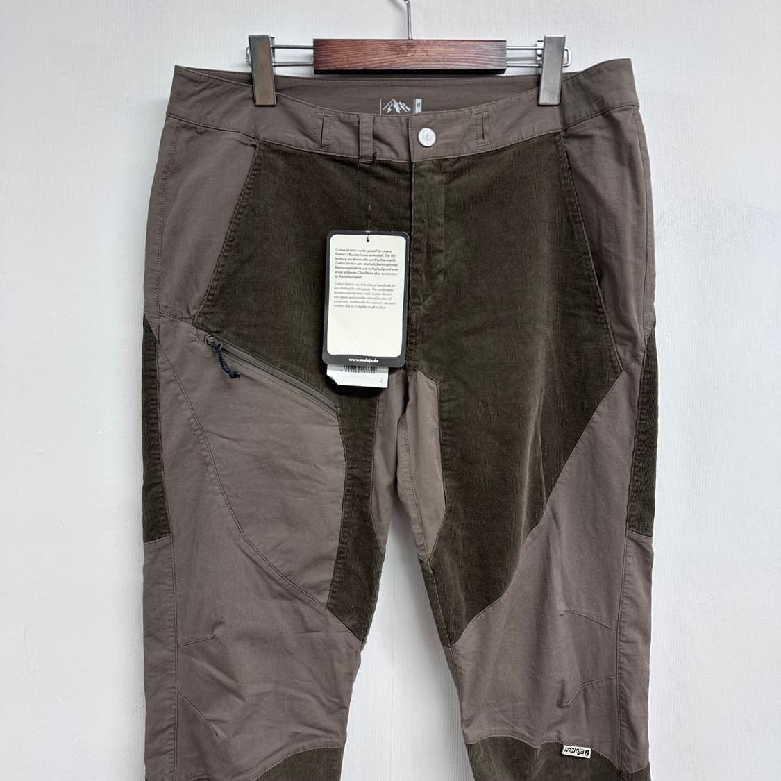 새상품 Maloya 말로야 코듀로이 아웃도어 스판팬츠 M(32) J25 상품이미지2