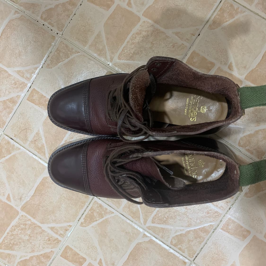 샌더스 밀리터리 더비부츠 상품이미지2