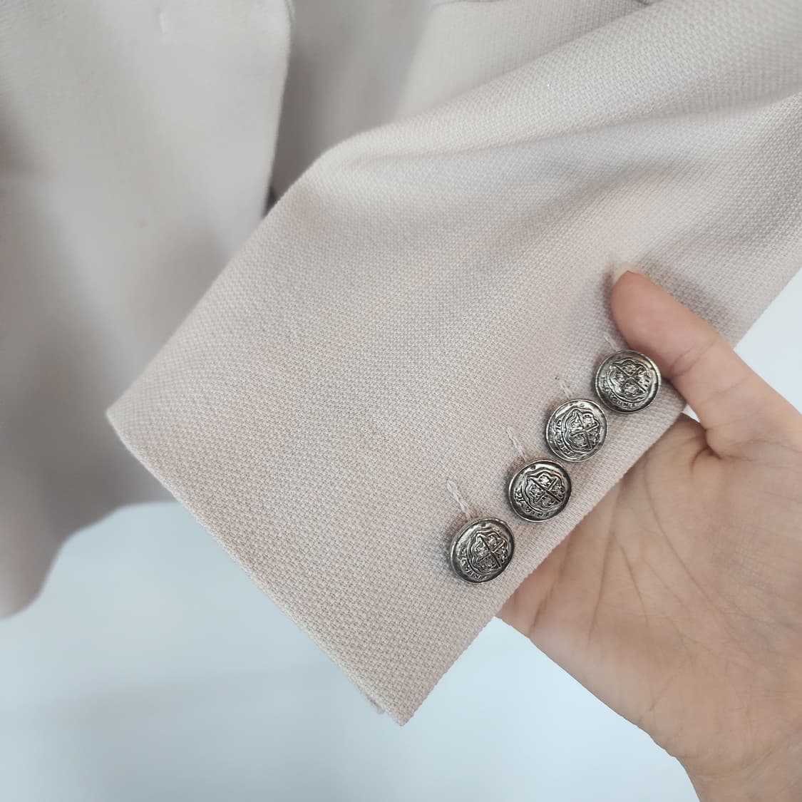 MINE 마인 더블 버튼 아이보리 자켓 상품이미지4