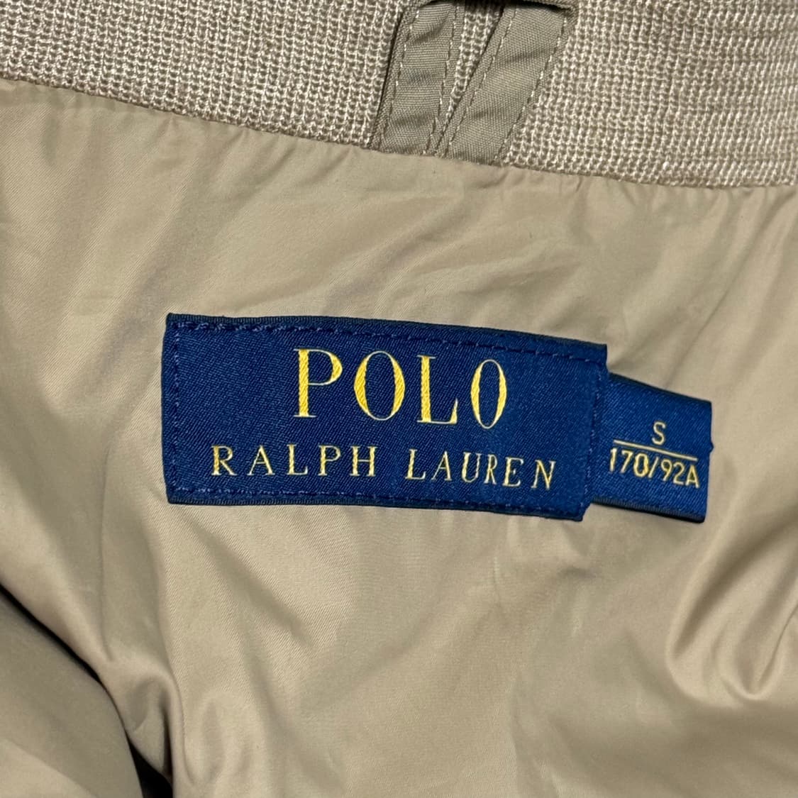 🫶🏻 폴로랄프로렌 베이지 나일론 자켓 🫶🏻 상품이미지4