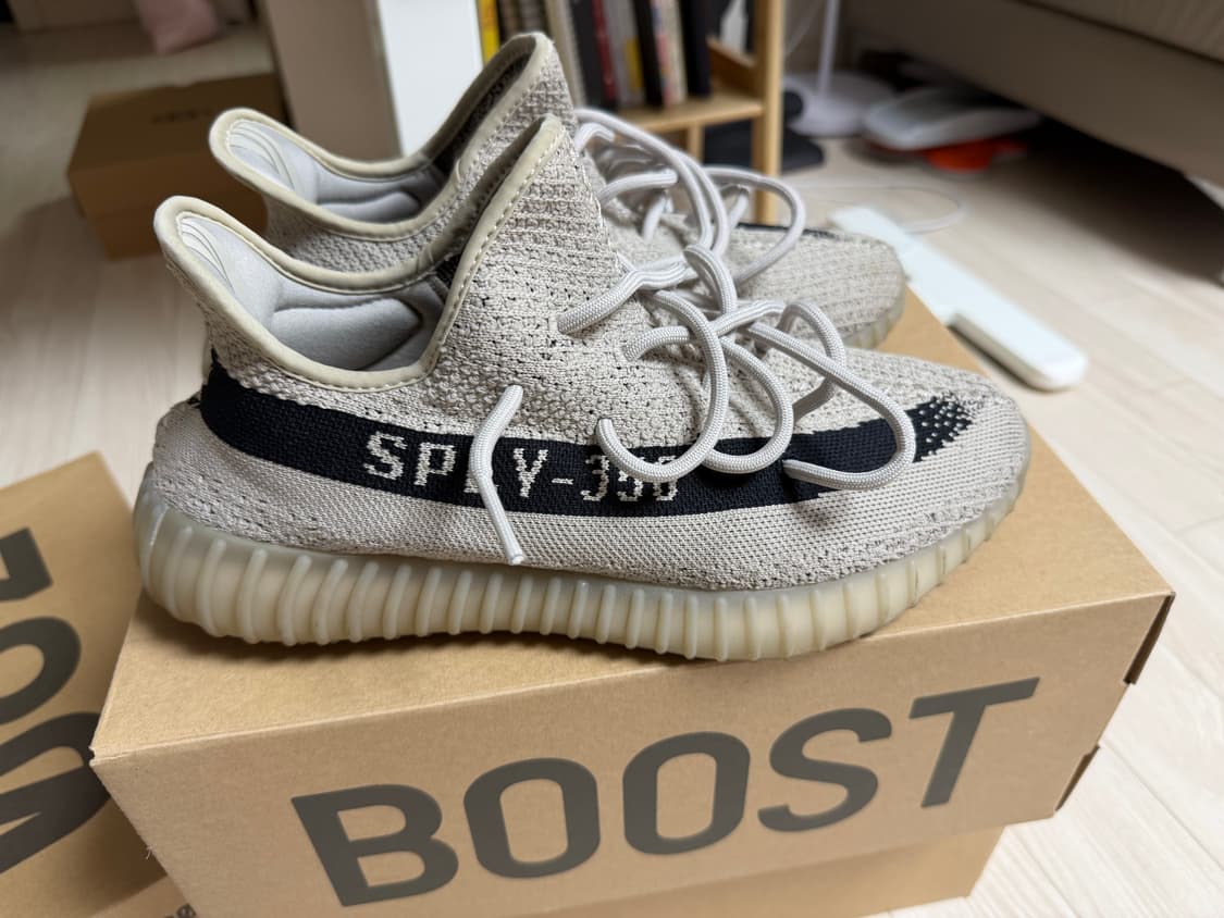 [285] 이지부스트350v2 슬레이트 코어 블랙 2022/2023 상품이미지4