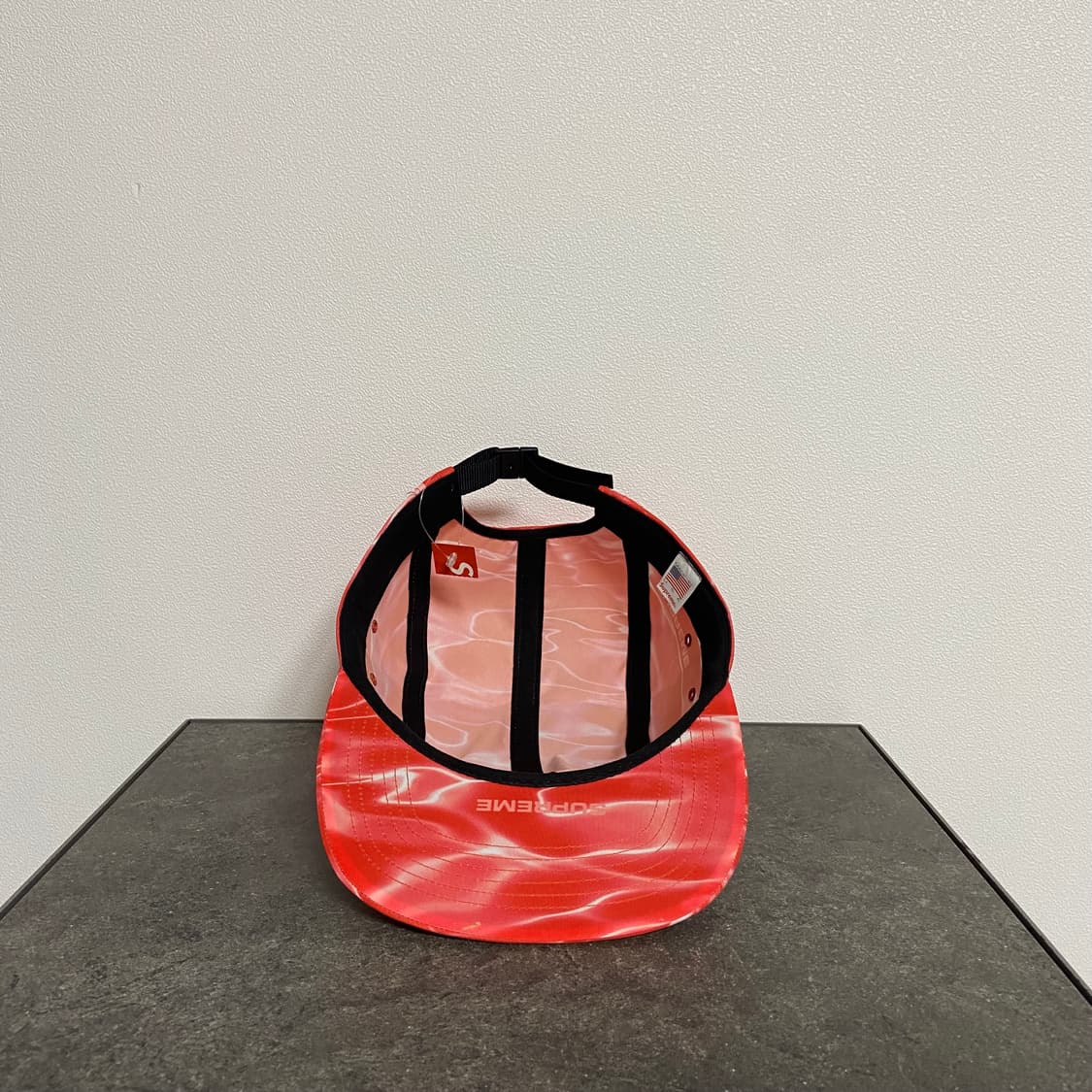 (OS) 슈프림 박스로고 캠프캡 모자 웨이브 레드 상품이미지5