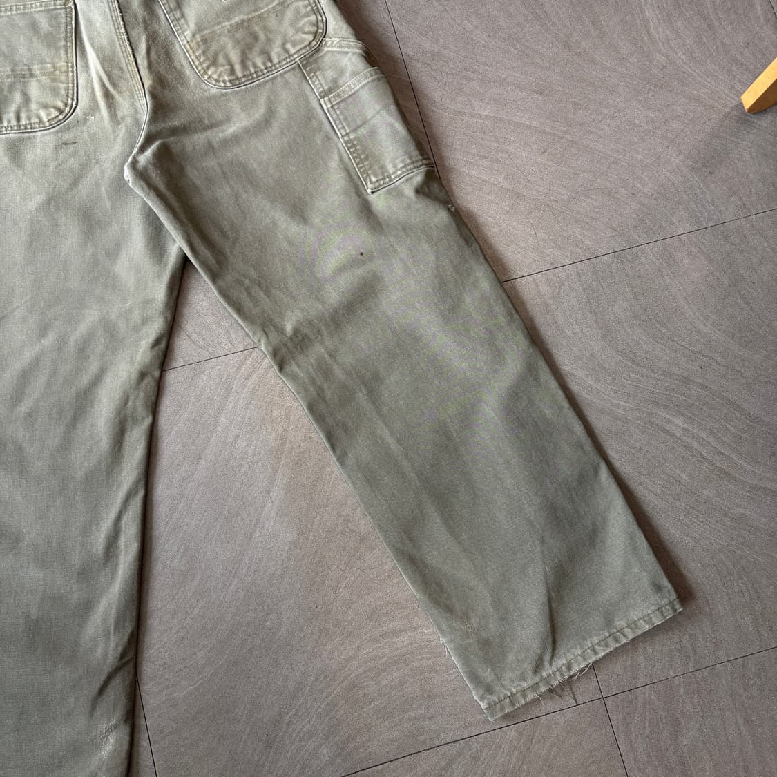 칼하트 정품 오리지널 모스 그린 카펜터 팬츠 상품이미지4