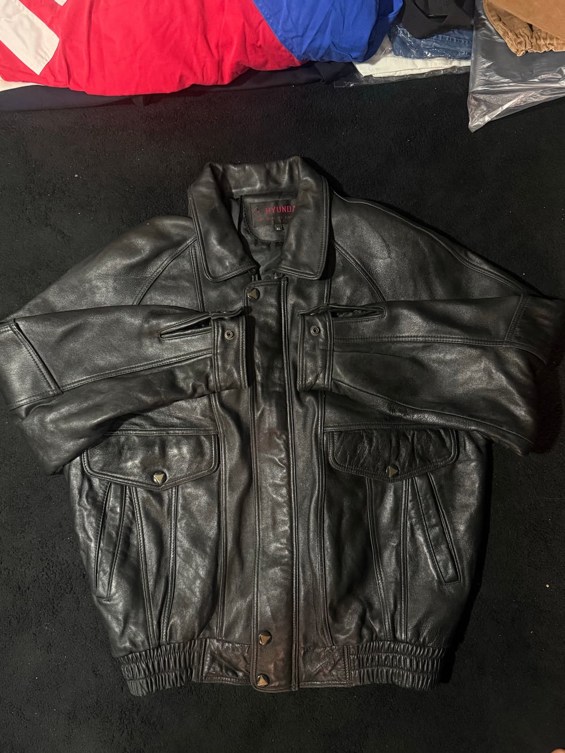 한국 빈티지 가죽자켓 상품이미지2