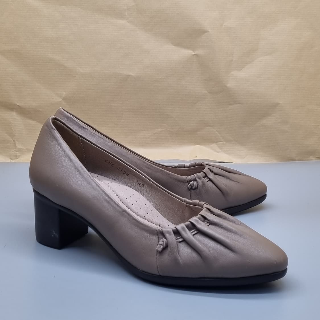 지쎄 천연양가죽 여성구두240 굽6 상품이미지1