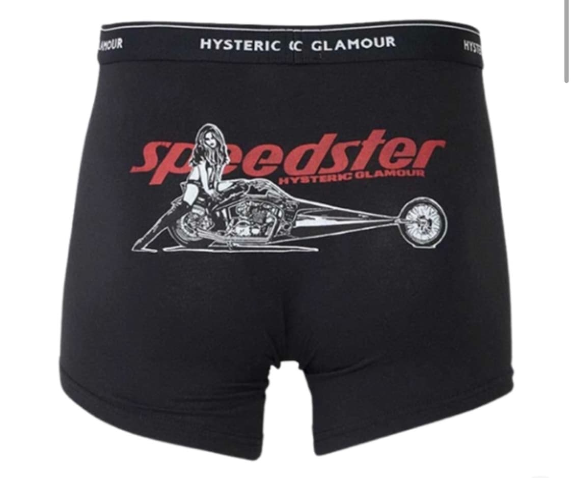 히스테릭 글래머 스피드스터 박서 브리프 블랙 상품이미지1