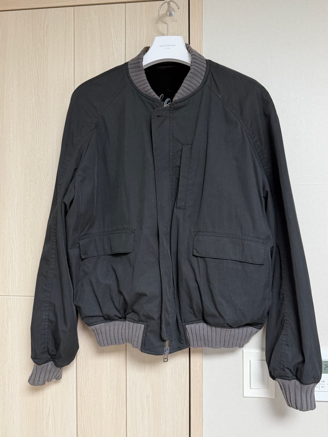 타이핑미스테이크 이얼즈어고 리버시블 수베니어 자켓 L 상품이미지3