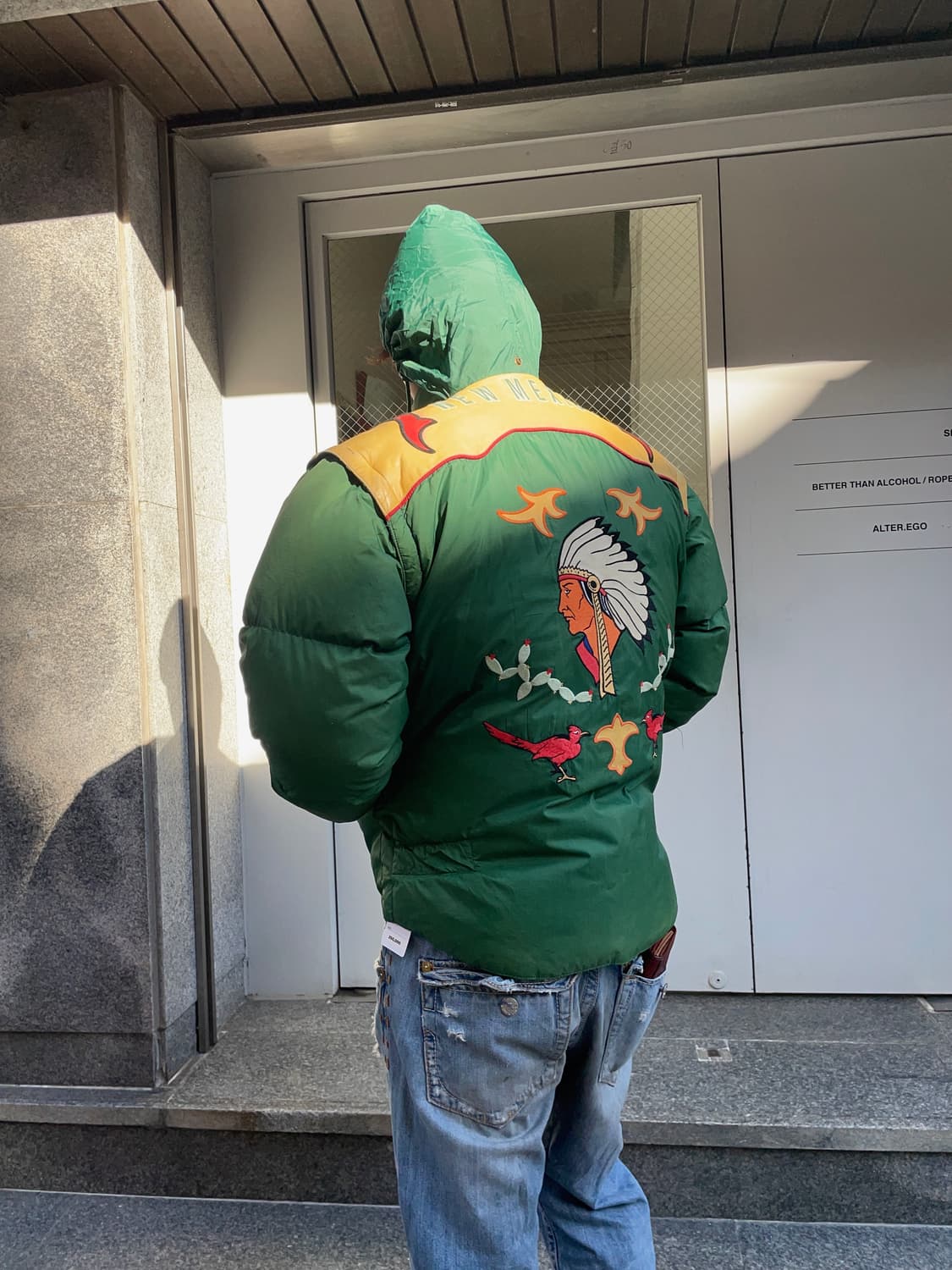 AVIREX USA New Mexico Indian Embroidery  상품이미지2