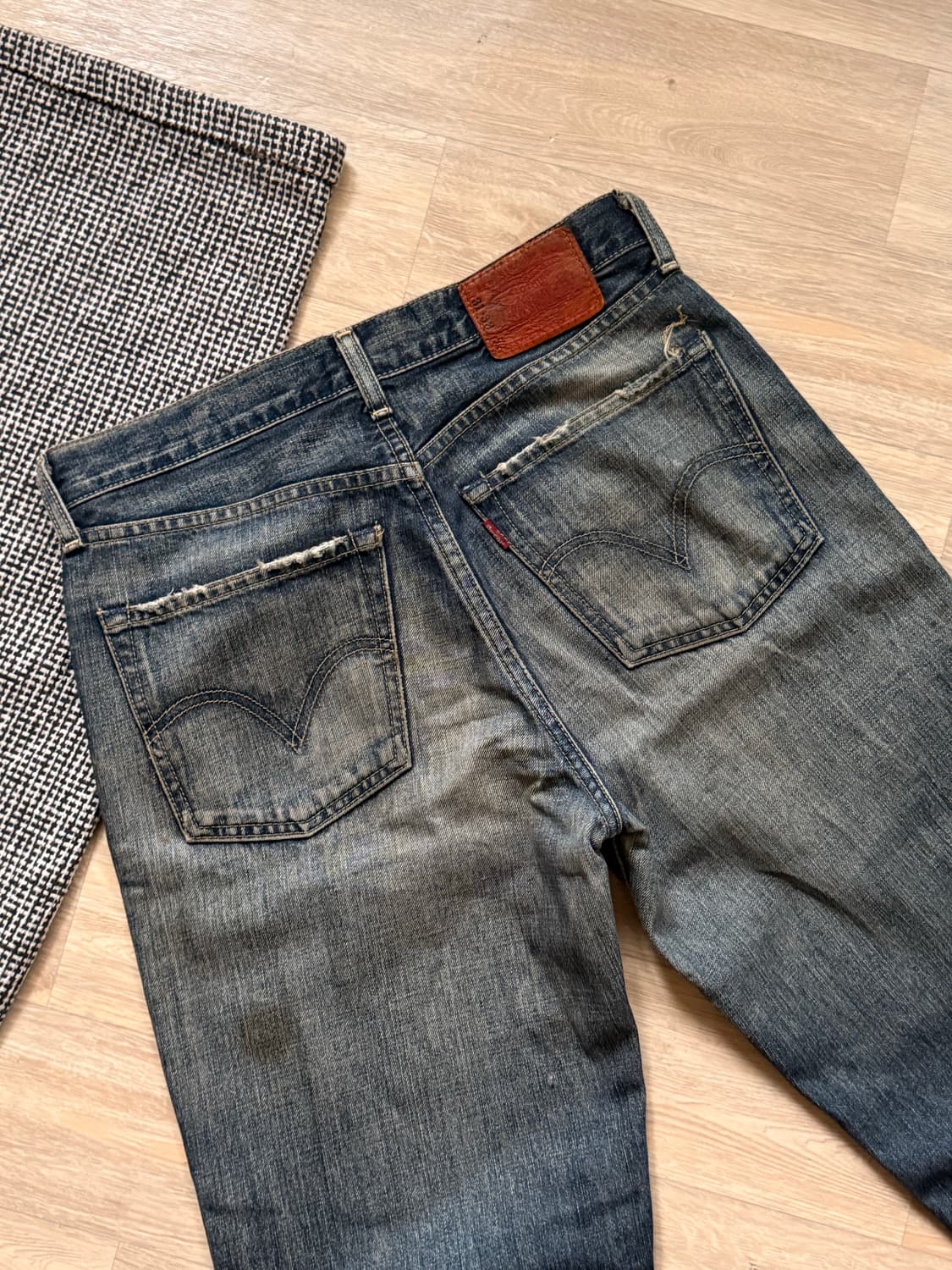 Levis 리바이스 502 31/33 빈티지 데님 스트레이트핏 상품이미지3