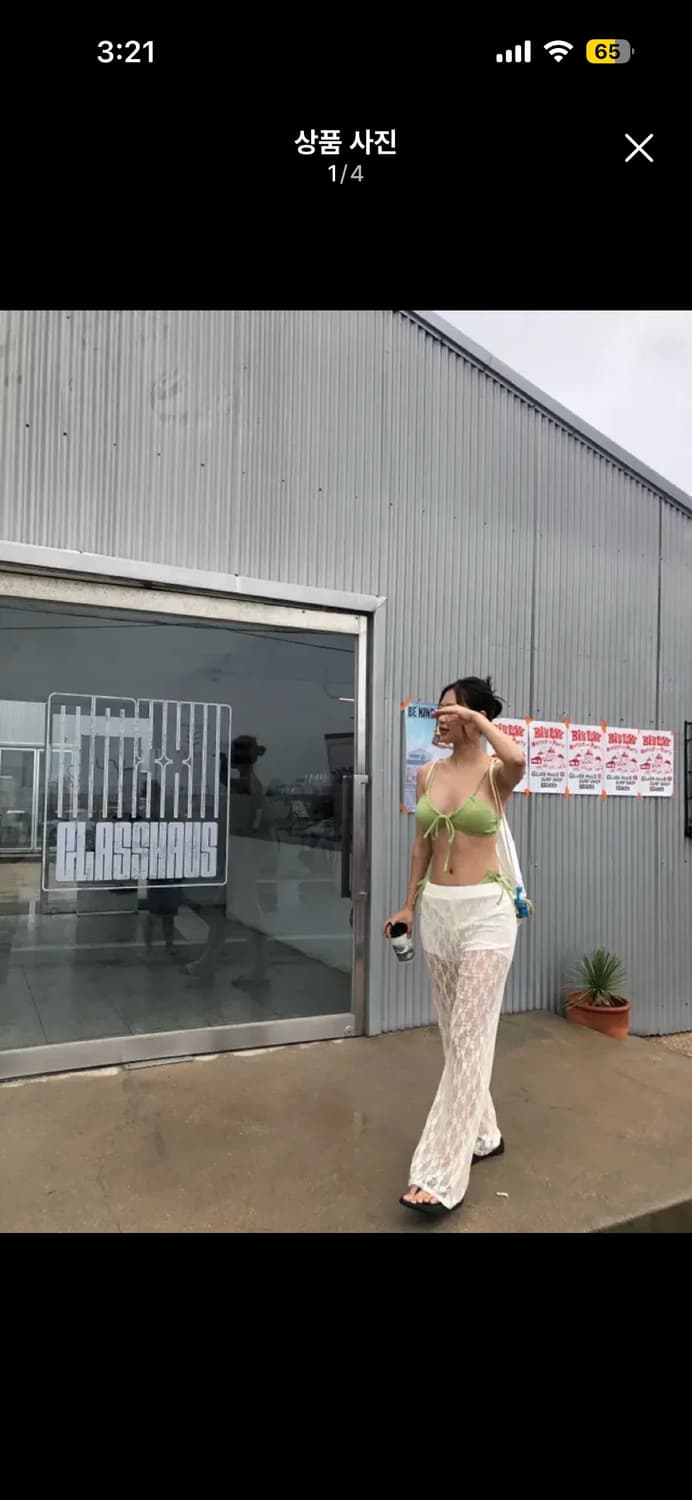 소프티 레이스 시스루 팬츠 상품이미지2