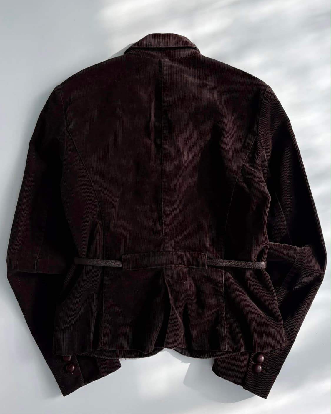 [S] 폴로 진스 랄프로렌 코듀로이 가죽 벨트 3B 블레이져 자켓 상품이미지2