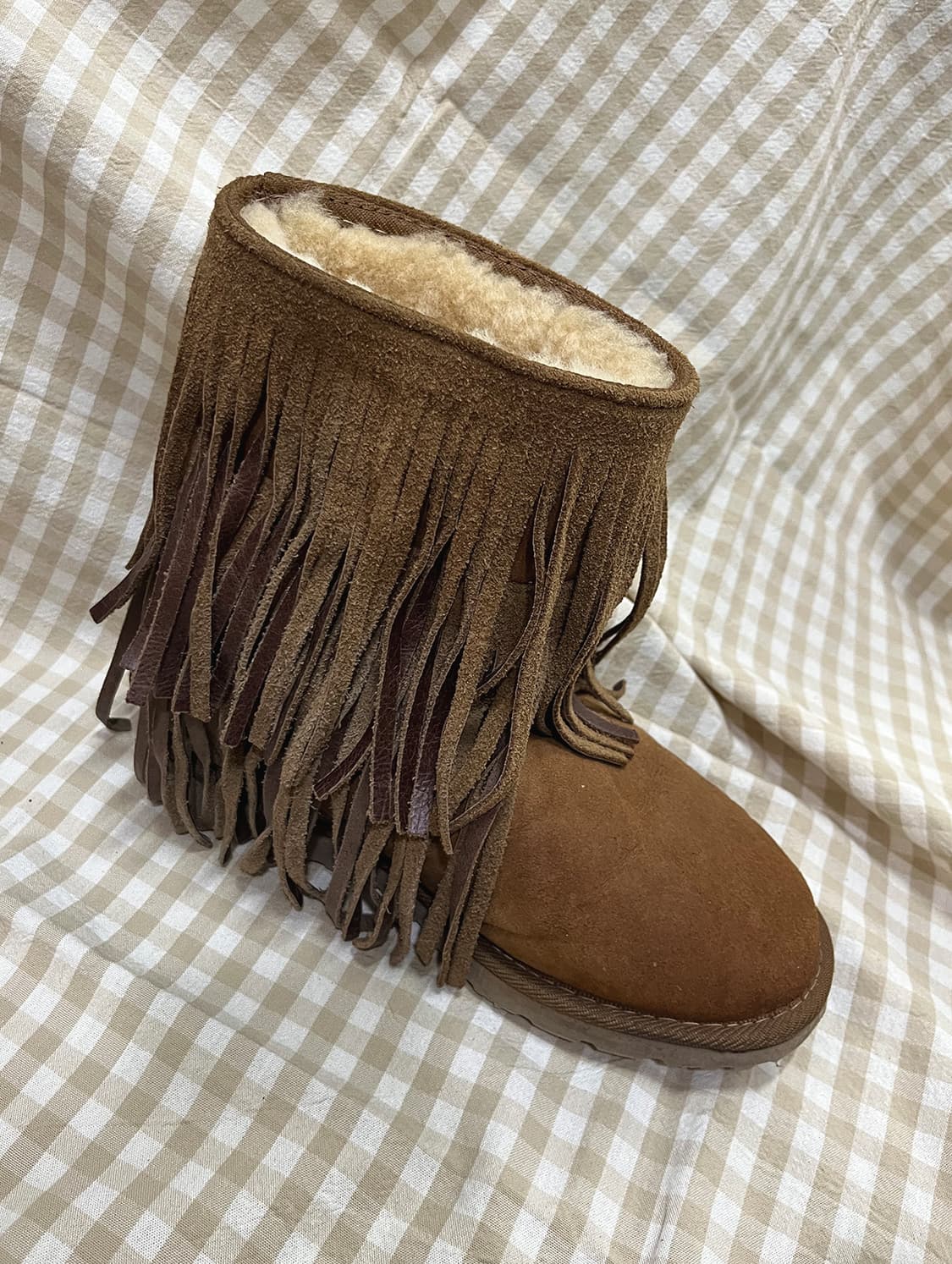 Koolaburra-UGG (vintage fur boots) 상품이미지3