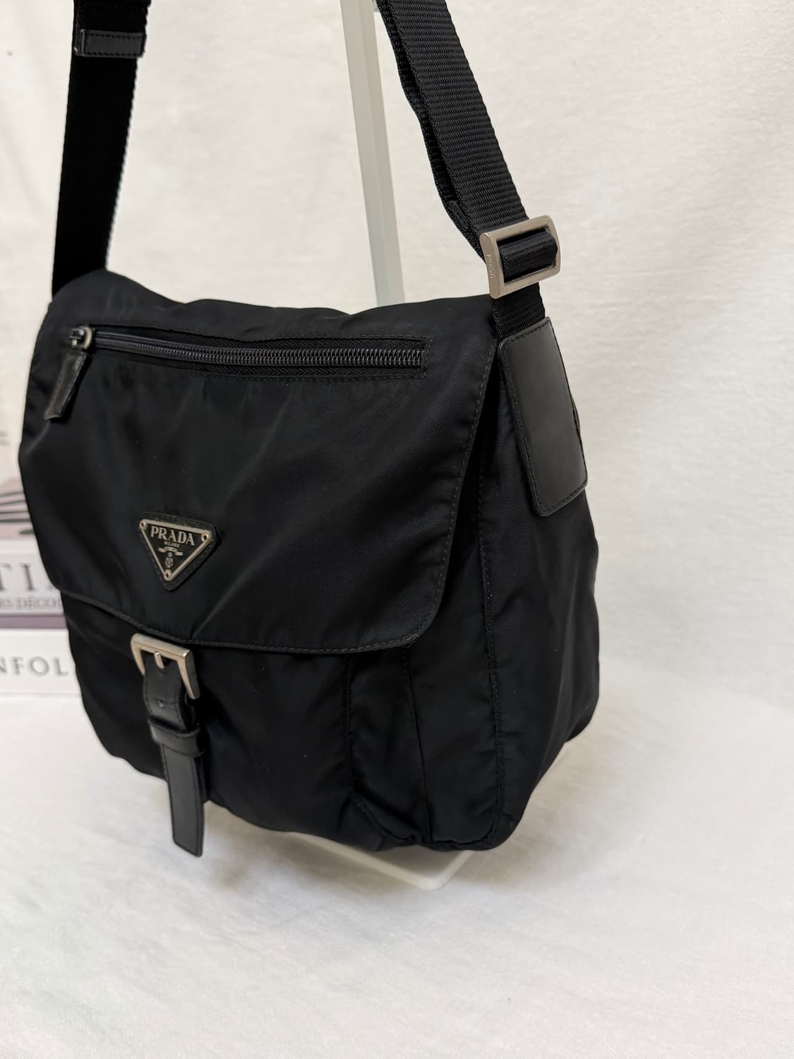 정품 프라다 포코노 나일론 주우재백 메신저백 크로스백 상품이미지4