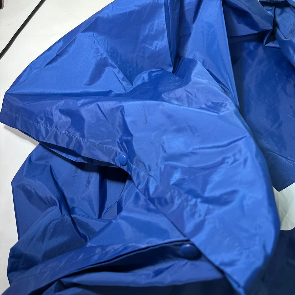 OS 밀레 MILLET 딥블루 오버핏 캠핑 등산 판초우의 우비 상품이미지3