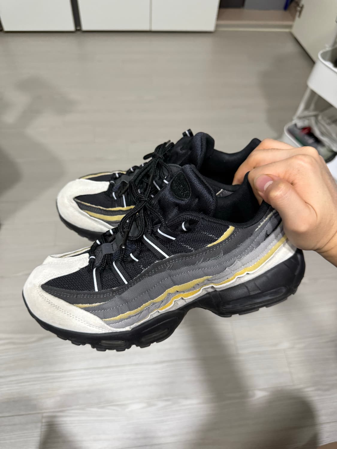 꼼데가르송 나이키 에어맥스 95 265 상품이미지4