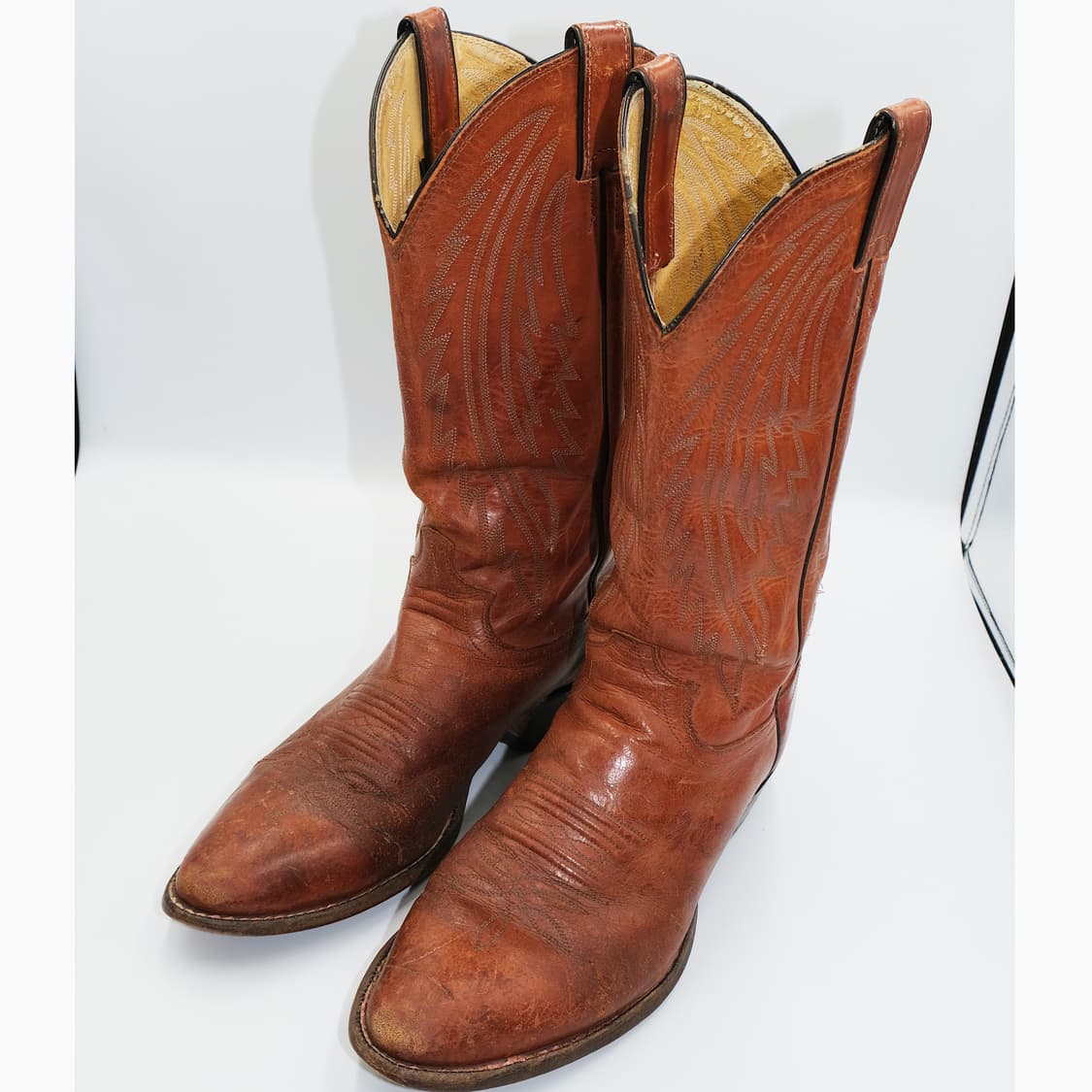 저스틴(Justin) 웨스턴 레더 부츠 9.5D(270-275) BT 상품이미지5