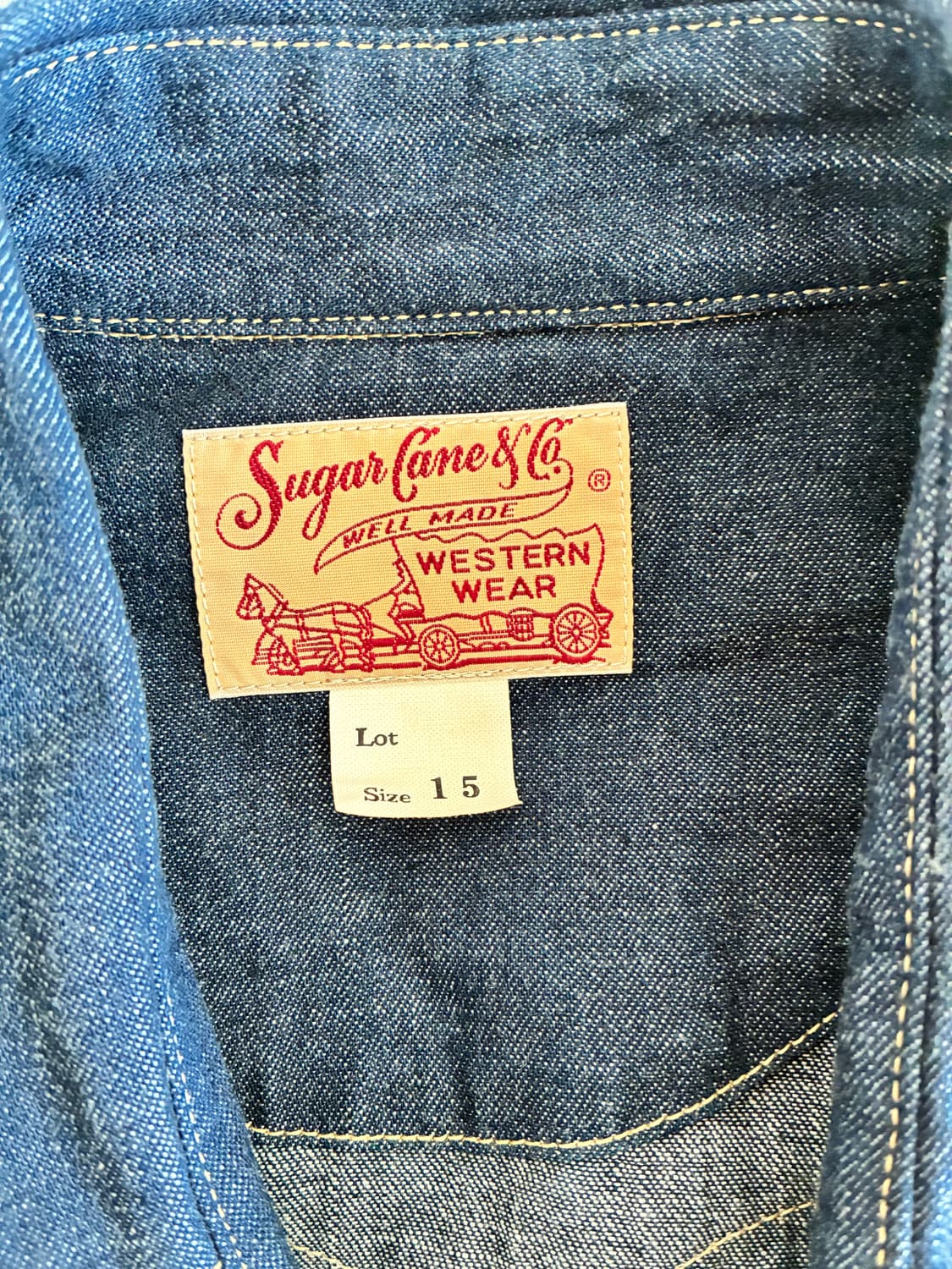 SUGAR CANE & CO. Blue Denim Long 상품이미지3