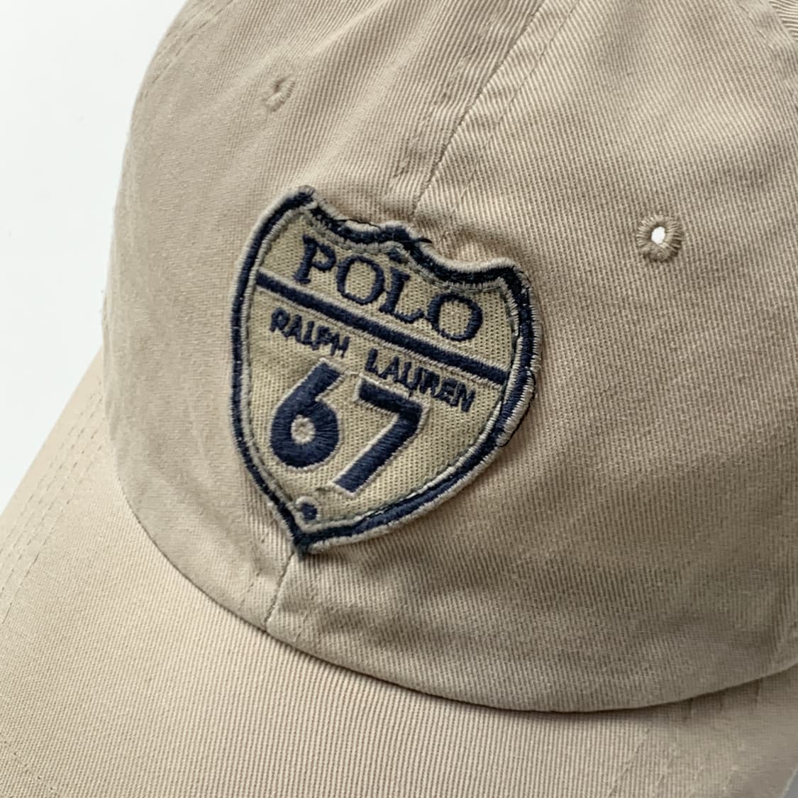 [OS/정품] 폴로 랄프로렌 베이지 남여공용 볼캡모자
 상품이미지3