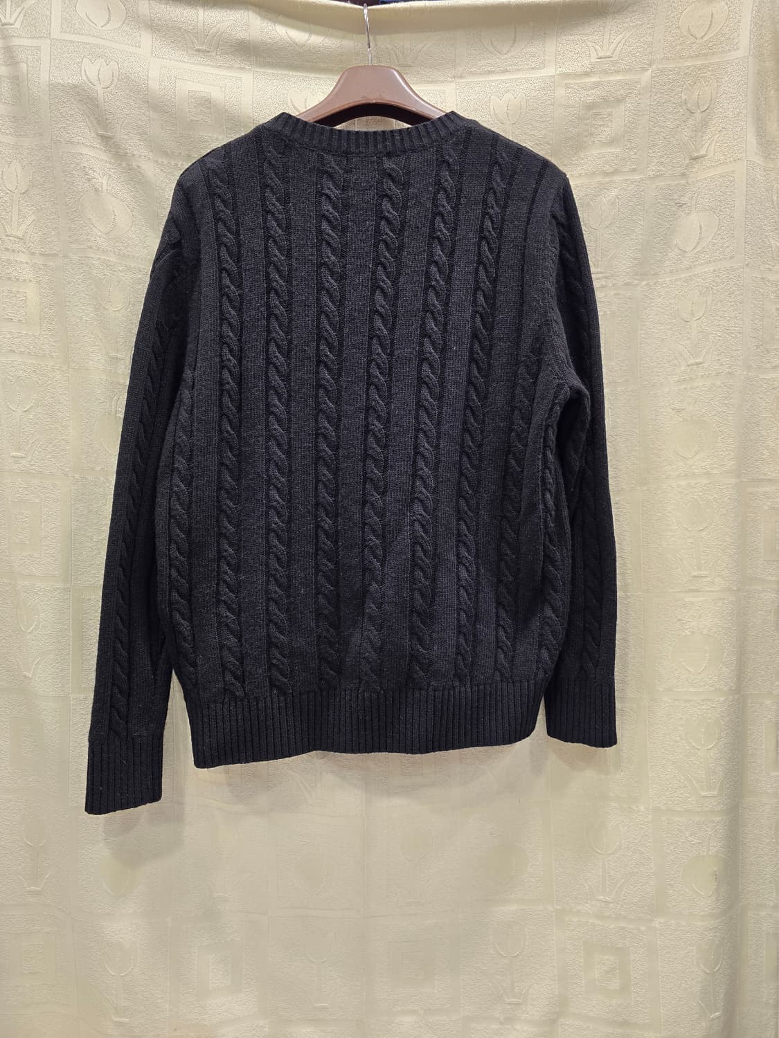 폴로 랄프로렌 케이블 니트 블랙 105~110 상품이미지6