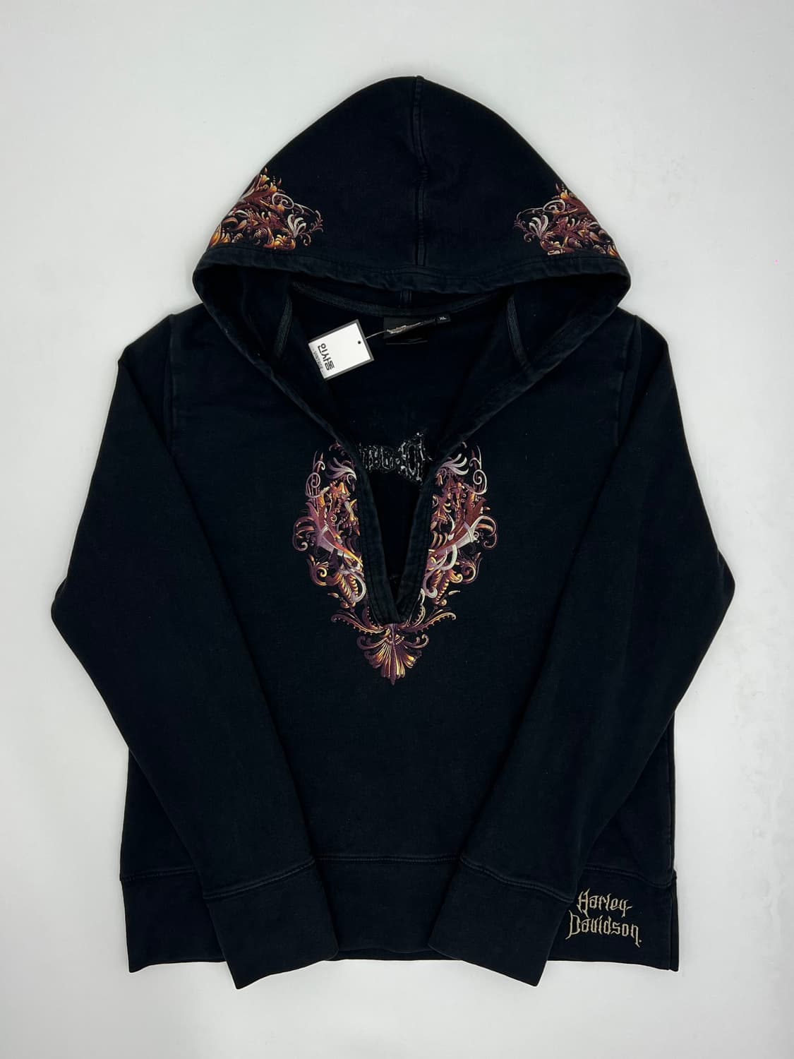 할리 데이비슨 오픈넥 후드 슬리브 상품이미지1